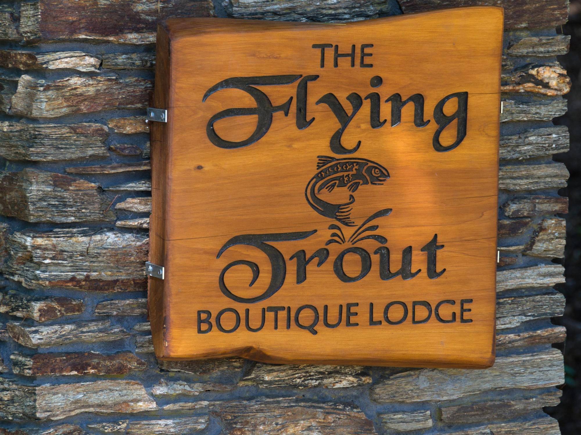 The Flying Trout Boutique Lodge Taupo Eksteriør billede